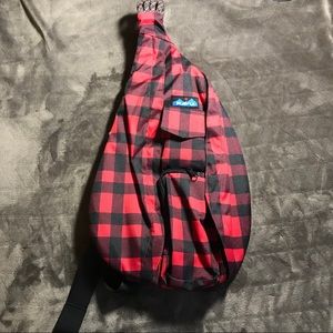 SOLD🌟LIKE NEW - KAVU Checkered Backpack